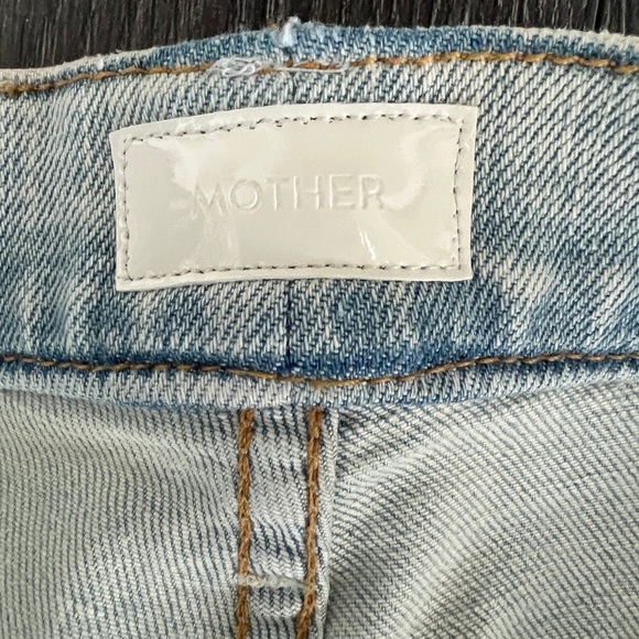 Mother denim stunner zip ankle step fray jeans size size 23 - Picture 5 of 5